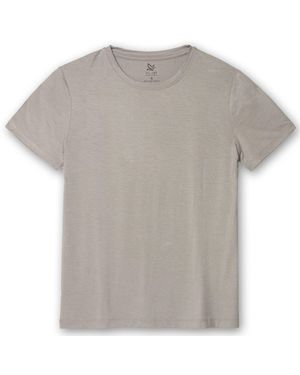 On/Off Essentials Bamboo Crew Neck Tee - Grey