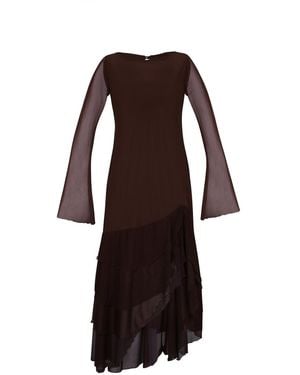 Neoblu Chapola Dress Marron - Brown