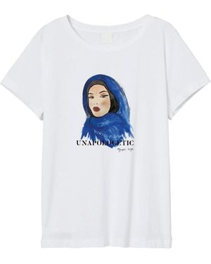 Monique Singh Unapologetic T-Shirt Fouz - White