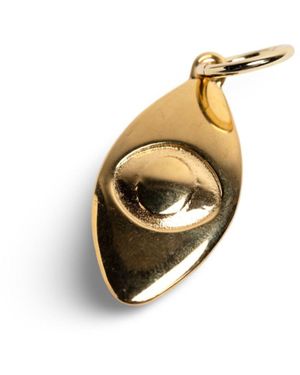 Jagged Halo Jewelry Athena Evil Eye Pendant - Metallic