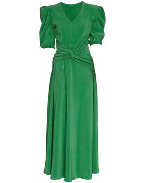 SOHUMAN Peuc Midi Dress - Green
