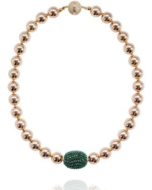 Saule Label Cassia Necklace - Metallic