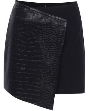 Mirimalist Piton Mini Skirt - Blue