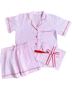 Lilly Loves Short Set Pajamas - Purple