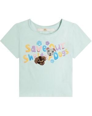 Cloud Haven Mission Tee - Blue