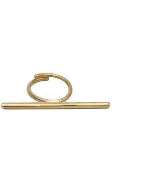 Lala Salama Cocktail Ring - Metallic