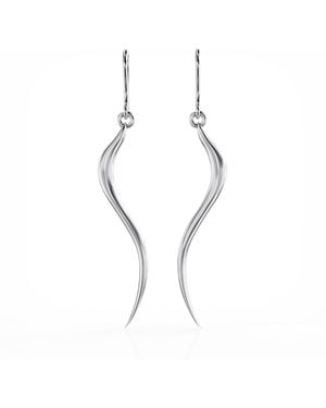 Linda Fiore Swirl Earrings - Metallic