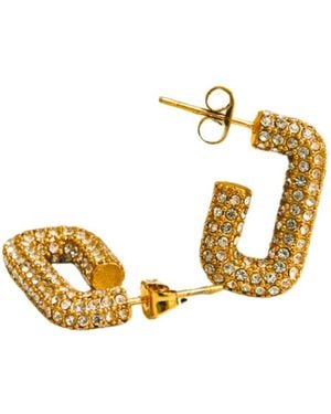 Mulgaro Stella Earrings - Metallic