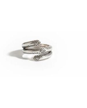 By Virgo Boho Ring - White