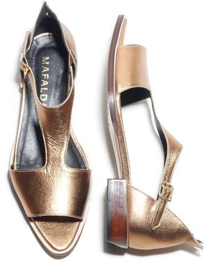 Mafalda Yoko Sandals - Metallic