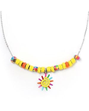 Pinnole You Are My Sunshine Necklace - Yellow
