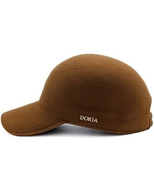 DORIA 1905 Wool Felt Baseball Cap - Brown