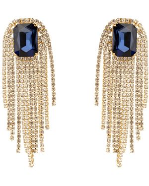 Mignonne Gavigan Irving Crystal Earrings - Metallic