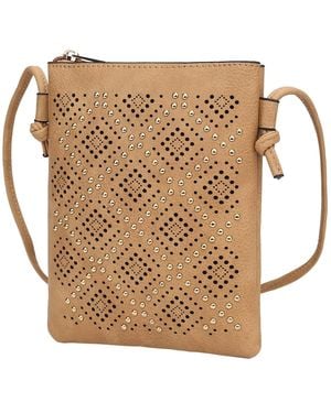 Mkf Collection - J'omor Neutrals Leysha Crossbody Bag - Natural