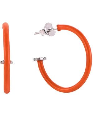 Pinnole Earrings - Red