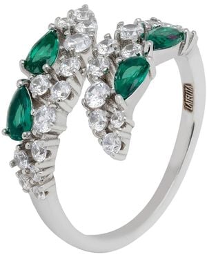 LÁTELITA London Baroness Cocktail Ring Emerald - Metallic