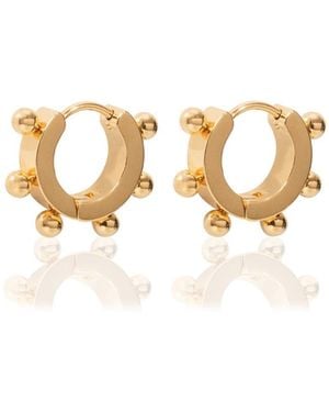 A Weathered Penny Bessie Hoops - Metallic