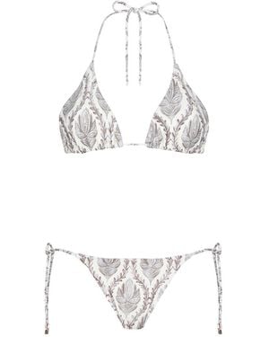 Aguaclara Sultana Triangle Top - White