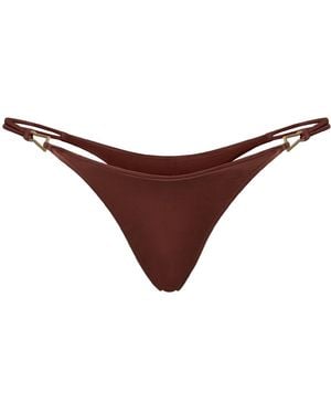 Bianca Resortwear Rose Swim Bottom - Brown
