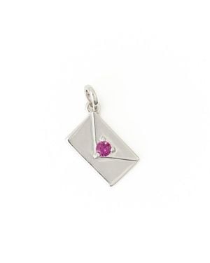 Belinda Jewelz Ruby Envelope Charm - Pink