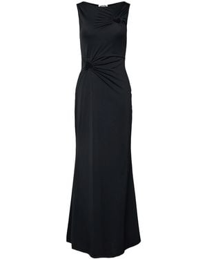 Amy Lynn Harlie Heart Cut Out Maxi Dress - Black