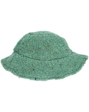 Maison Bogomil Mélange Bucket Hat - Green