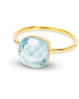 Amadeus Sophia Topaz Ring - Blue