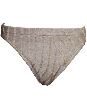 Maria Aristidou Bold Bikini Bottom - Gray