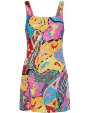 Oceanus Boston Mini Dress - Blue