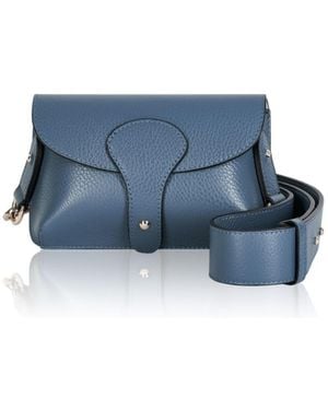 Betsy & Floss Large Luca Crossbody Bag - Blue