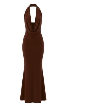 Alia Studio Frisson Maxi Dress - Brown