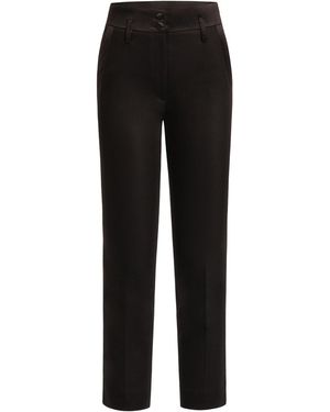 Tia Dorraine Femme Fatale Tailored Pants - Black