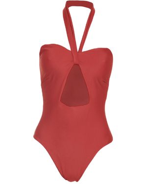 Rive & Rituel Céline Bordeaux One Piece - Red