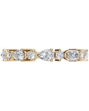 Aya Fine Jewelry Rose 0.62 Ct Diamond Ring Round Pear 18K - White