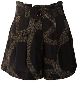 Yomisma Signature Tulip Shorts - Black