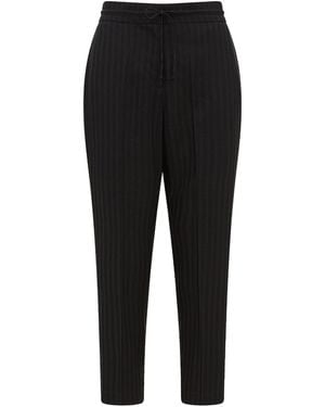 Auguri Tencel Pants - Black