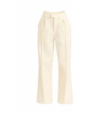 Loom Archives Neutrals Loom Smart Pleat Tailored Jogger - Natural