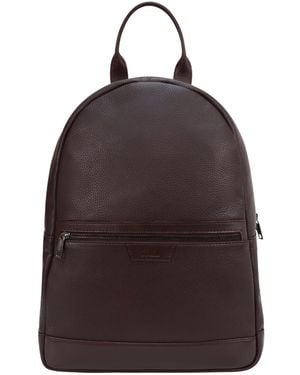 Storm Cares Leather Backpack - Brown