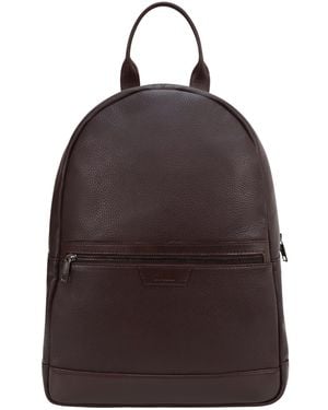 Storm Cares Leather Backpack - Brown