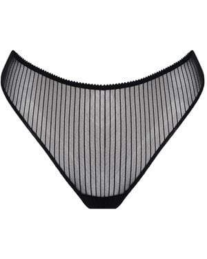 BonBon Lingerie Stardust Thong - Grey