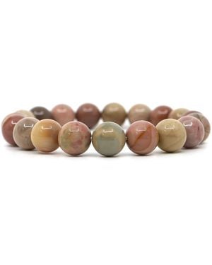 Shar Oke Neutrals Alashan Agate Bracelet - Pink