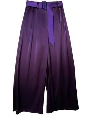 Arto. Be Shine Wide Leg Pant - Purple