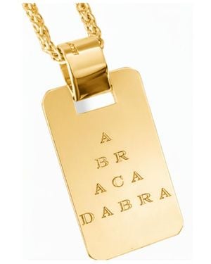 Florentis Jewellery Abracadabra Pendant - Metallic