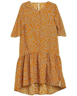 GROBUND The Manilla Dress – The Bohemian One - Brown