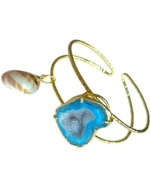 Magpie Rose Lagoon Bangle - Blue
