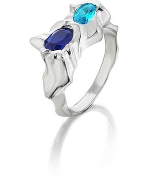 Stefan Tiron Julie Silva Ring - Blue
