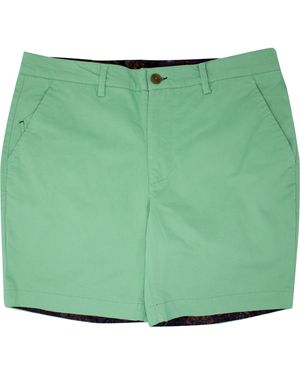 lords of harlech John Flat Front Short - Green