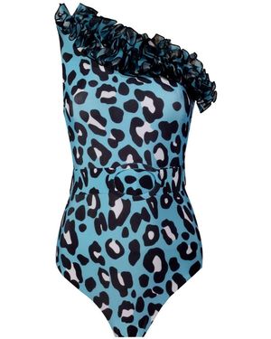 Nur Karaata Alexis Leo Swimsuit - Blue