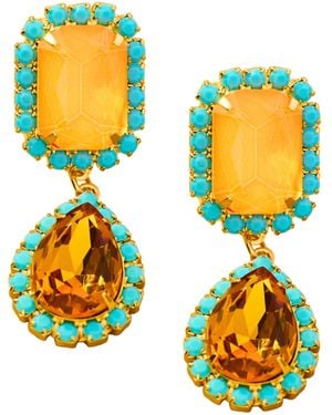 The Pink Reef Jewel Drop - Orange