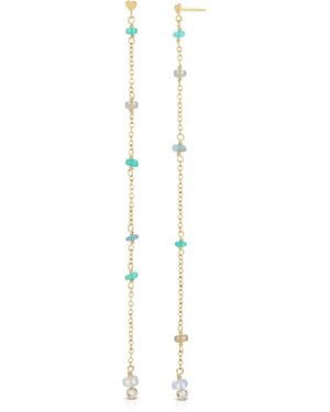 Heather Hawkins Jewelry A Moment Apart Duster Earrings - Metallic